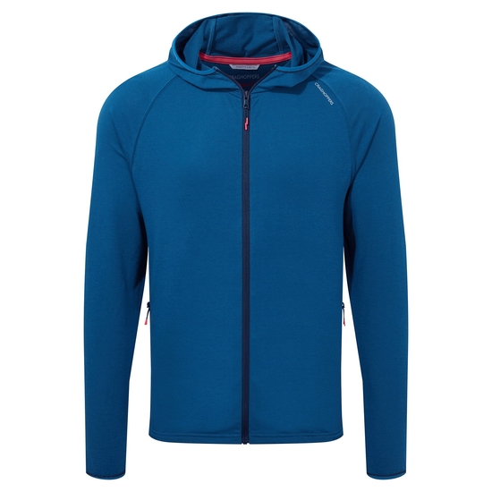 Men's Nosilife Nepos Hooded Jacket | Poseidon Blue