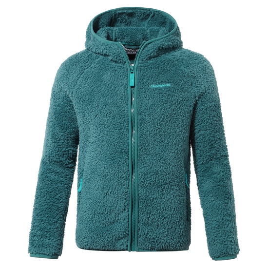 Kid's Kaito Hooded Jacket | Sacramento Green