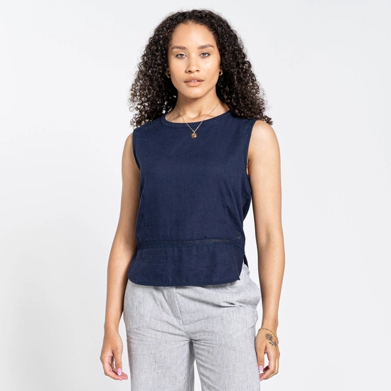 Women's Nosibotanical Bonita Vest | Blue Navy