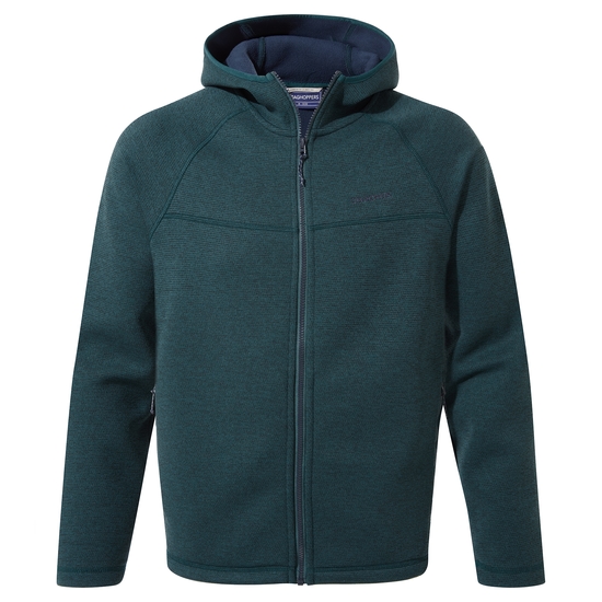Men's Brayden Hooded Fleece Jacket | Dark Aegean Blue