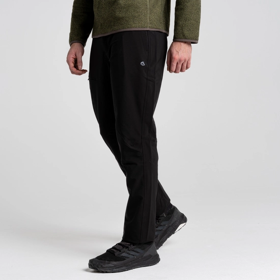 Men's Kiwi Pro Softshell Trousers | Black