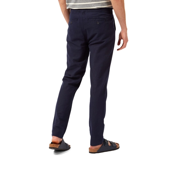 Men's NosiBotanical Kier Trouser | Blue Navy