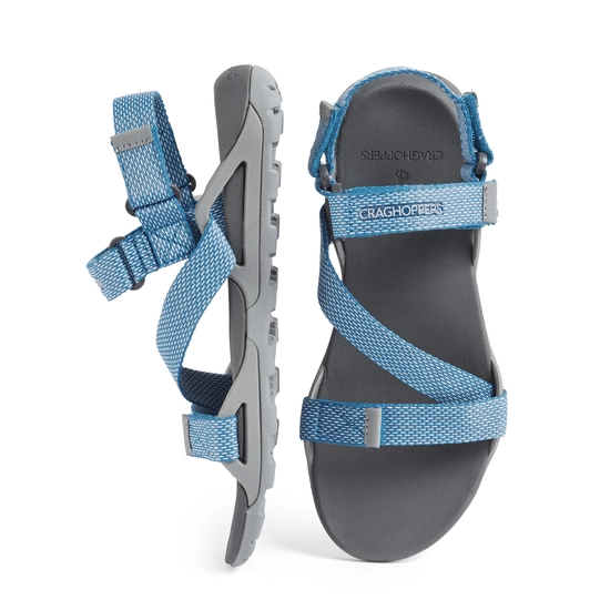 Women's Lady Locke Sandals | Cloud Grey / Harbour Blue