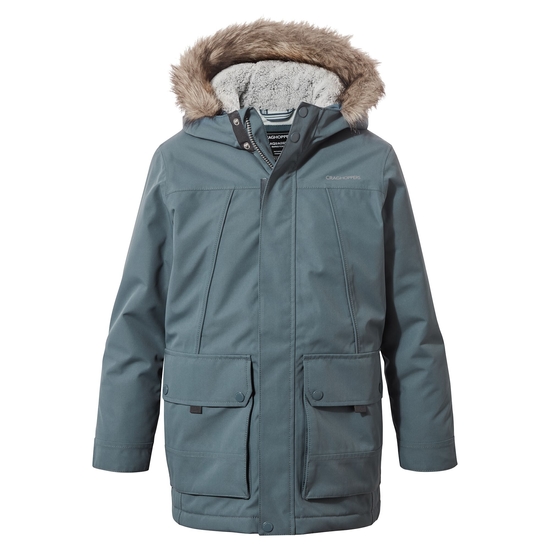 Kid's Waterproof Peyton Jacket | Prussian Blue