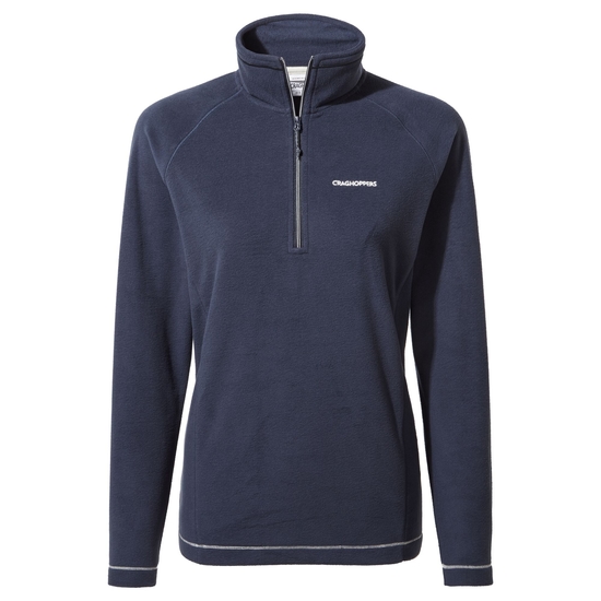 Women's Miska Half Zip Fleece | Blue Navy