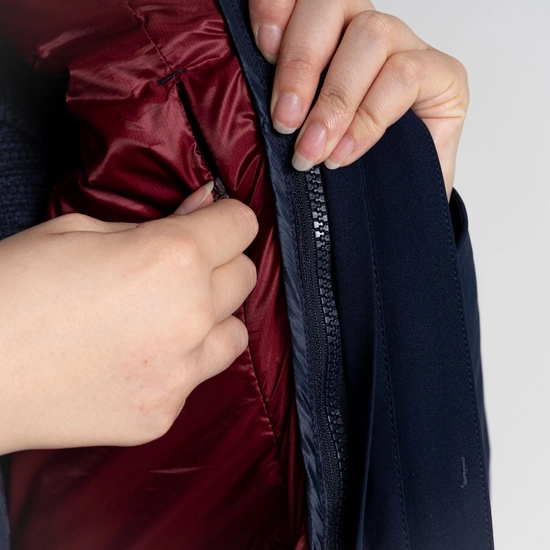 Women's Caldbeck Pro 3 In 1 Jacket | Blue Navy / Blue Navy
