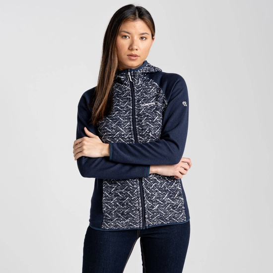 Women's Alliva Hooded Jacket | Blue Navy