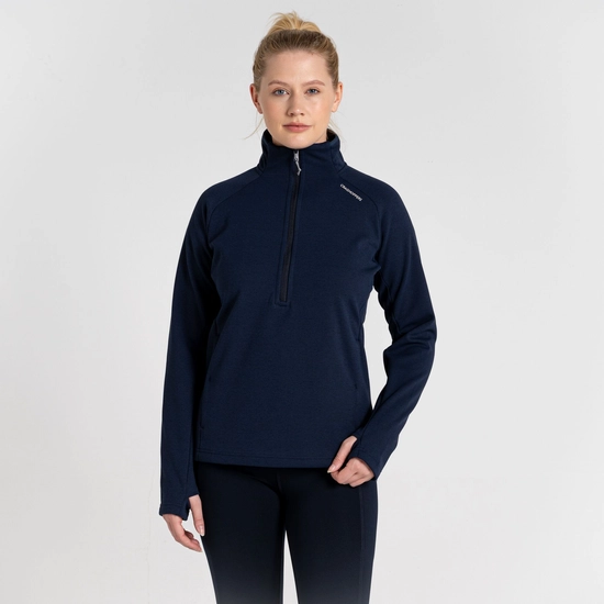 Women's Dynamic Pro Half Zip Fleece | Blue Navy