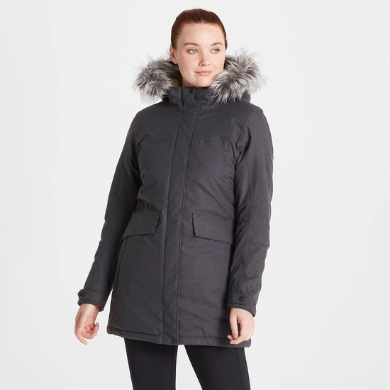 Women's Insulated Kirsten Jacket | Charcoal Marl