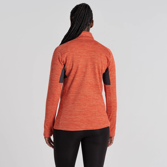 Women's Trina Half Zip Fleece | Rose Coral