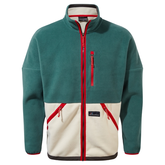 Whitlaw Fleece Jacket | Winter Lagoon / Ecru