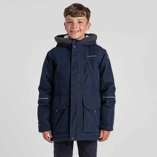 Kid's Akito Insulated Jacket | Blue Navy