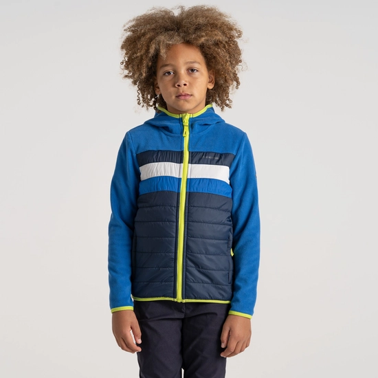 Kid's Brady Hybrid Jacket | Bolt Blue / Blue Navy