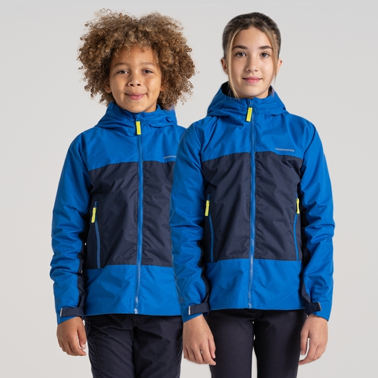 Kid's Tobin Waterproof Jacket | Bolt Blue / Blue Navy