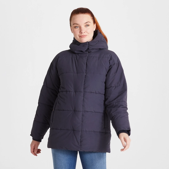 Women's Eriboll Hooded Jacket | Dark Navy