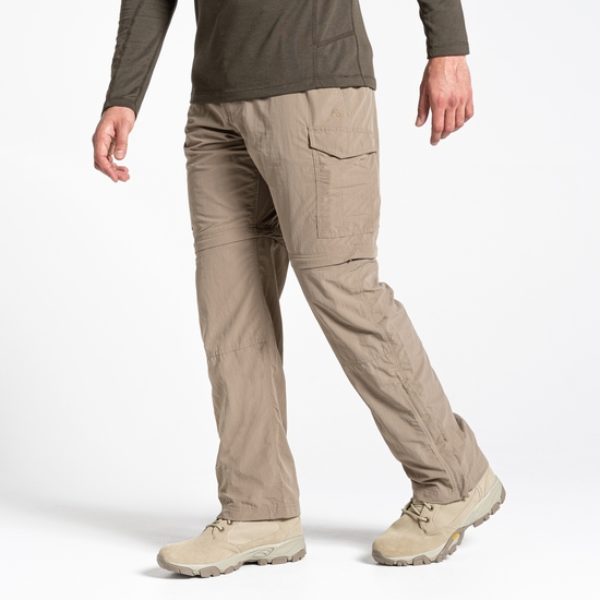 Men's NosiLife Convertible II Trousers | Pebble