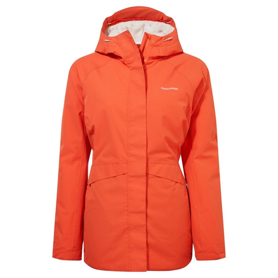 Women's Caldbeck Thermic Jacket | Ember Orange