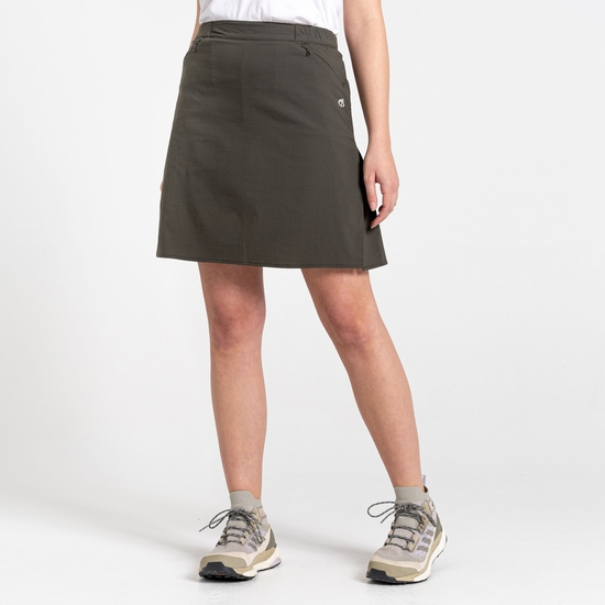 Women's Nosilife Pro II Skort | Mid Khaki
