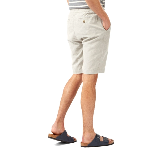 Men's Lightweight NosiBotanical Kier Shorts | Parchment Marl