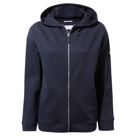 Women's Nosibotanical Eden Hooded Jacket | Blue Navy