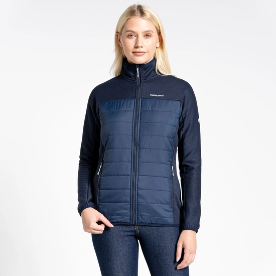 Women's Regina Hybrid Jacket | Blue Navy