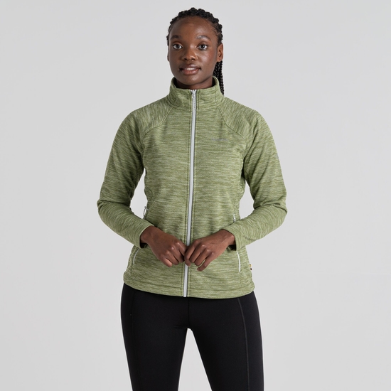 Women's Stromer Fleece Jacket | Bud Green