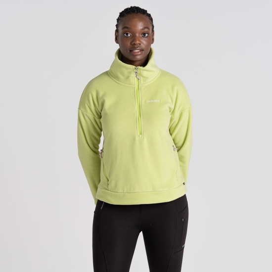 Women's Polartec Caprice Half Zip Fleece | Key Lime