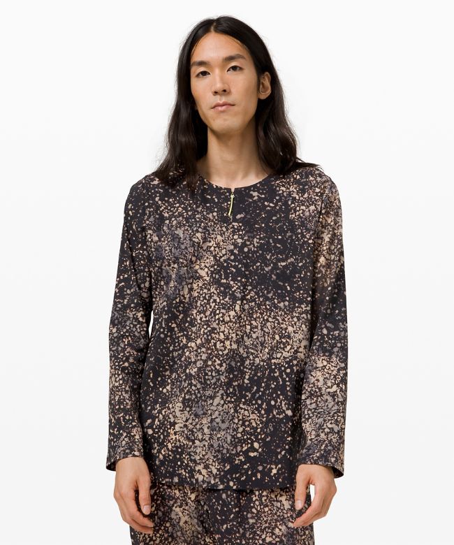 lululemon lab Ashta Henley Long Sleeve Shirt