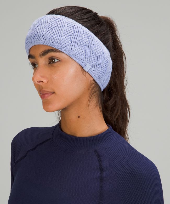 Chevron Knit Ear Warmer