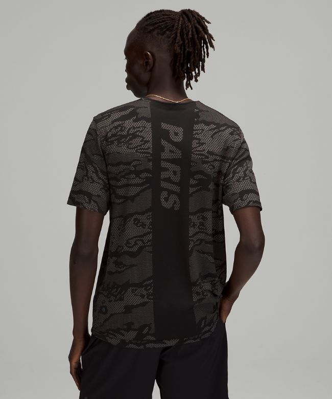 Metal Vent Breathe Short Sleeve Shirt Paris