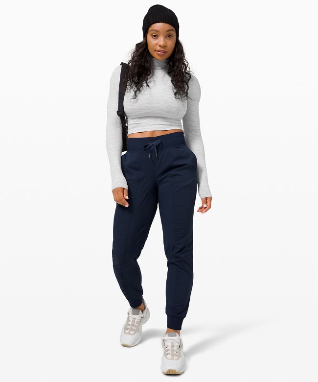 All Aligned Mock Neck Long Sleeve Shirt