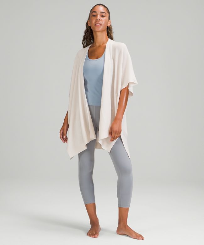 Merino Wool Short Sleeve Wrap