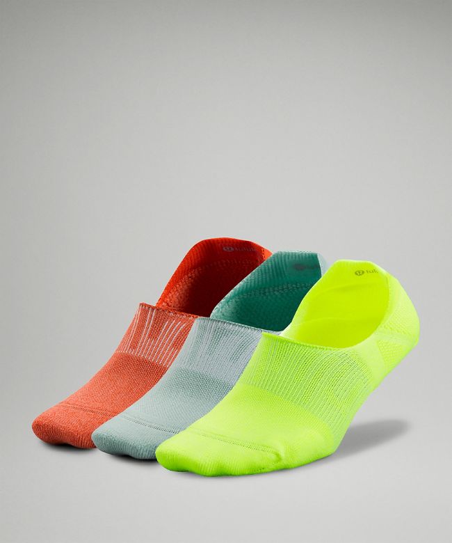 Power Stride No-Show Sock with Active Grip 3 Pack
