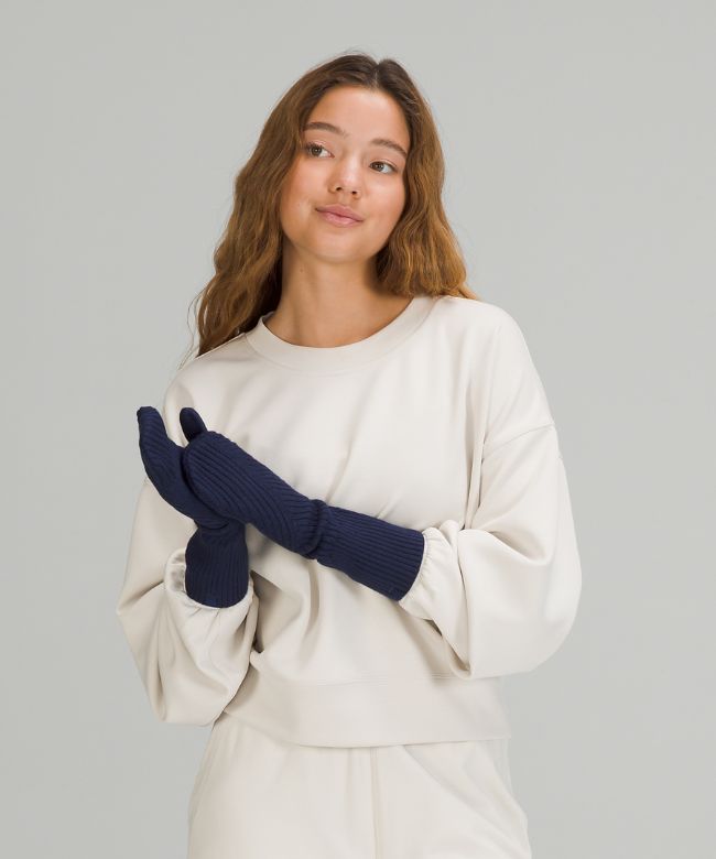 Twist Knit Mittens