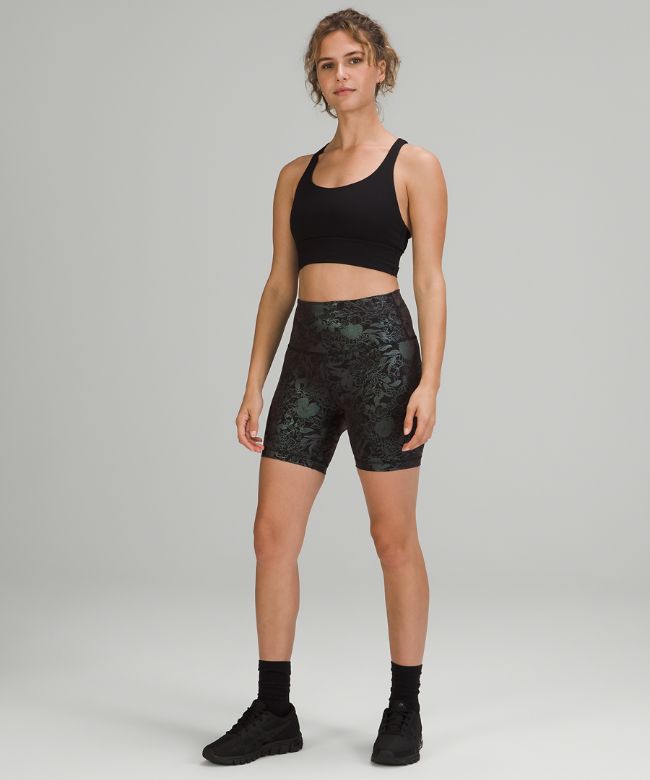 Wunder Train High-Rise Short 6 Foil