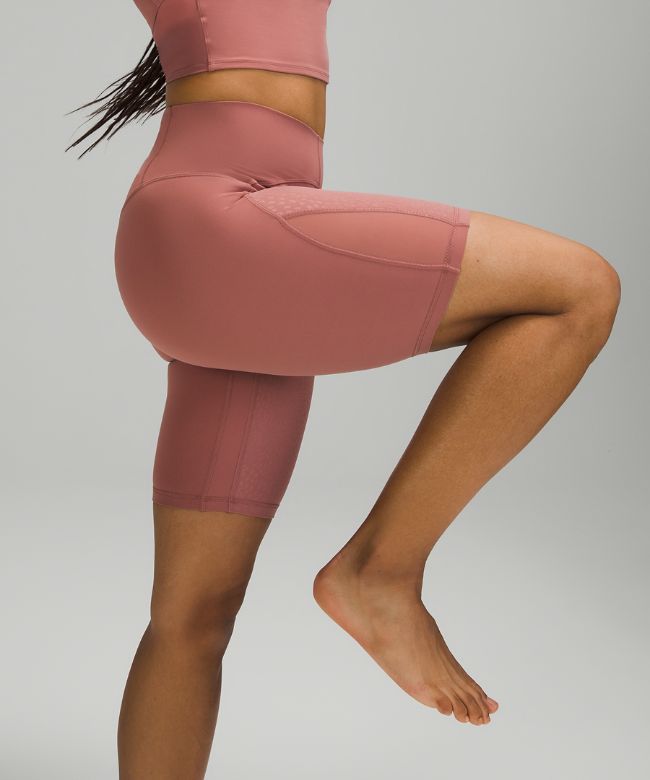 Unlimit High-Rise Short 8 Mesh