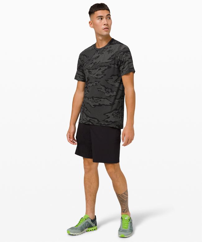 Metal Vent Breathe Short Sleeve Shirt Seoul
