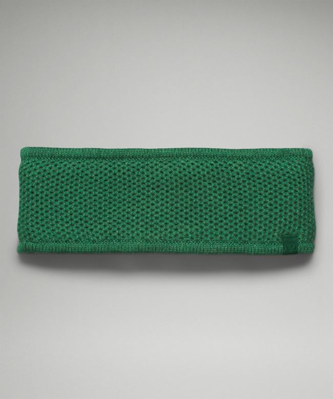 Fleece-Lined Knit Ear Warmer