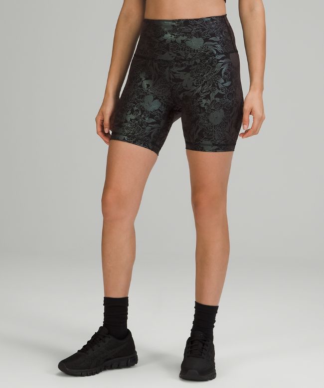Wunder Train High-Rise Short 6 Foil