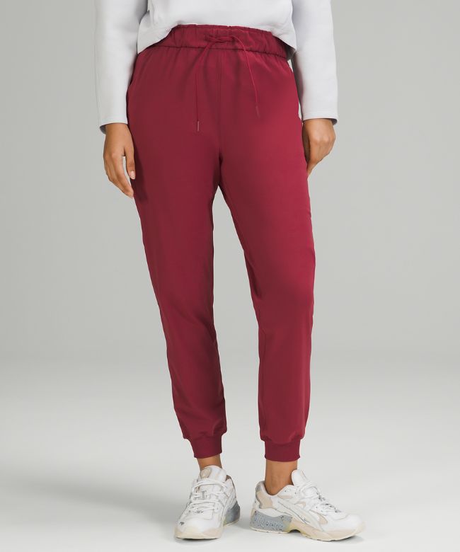 Stretch High-Rise Jogger Shorter Length