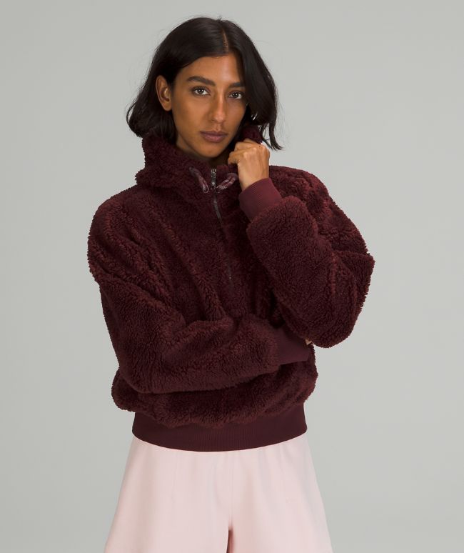 Textured Fleece 1/2 Zip