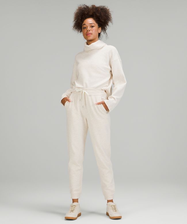 Ribbed High-Rise Jogger 7/8 Length