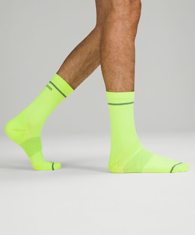 Power Stride Crew Sock 2 Pack Stripe
