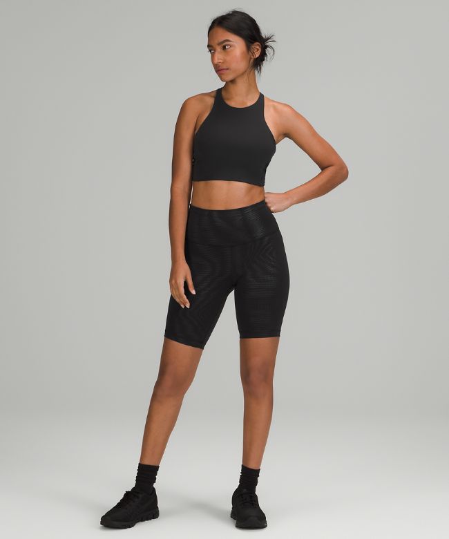 Wunder Train High-Rise Short 8 Foil