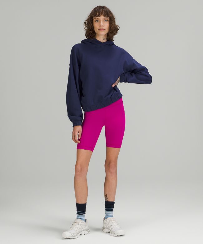 Relaxed Cropped Hoodie