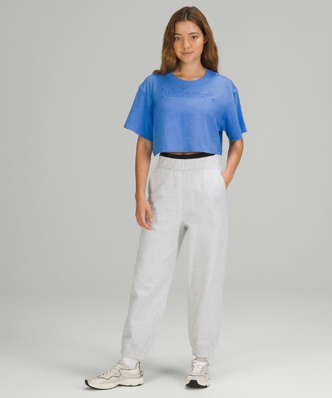 All Yours Cropped Graphic T-Shirt