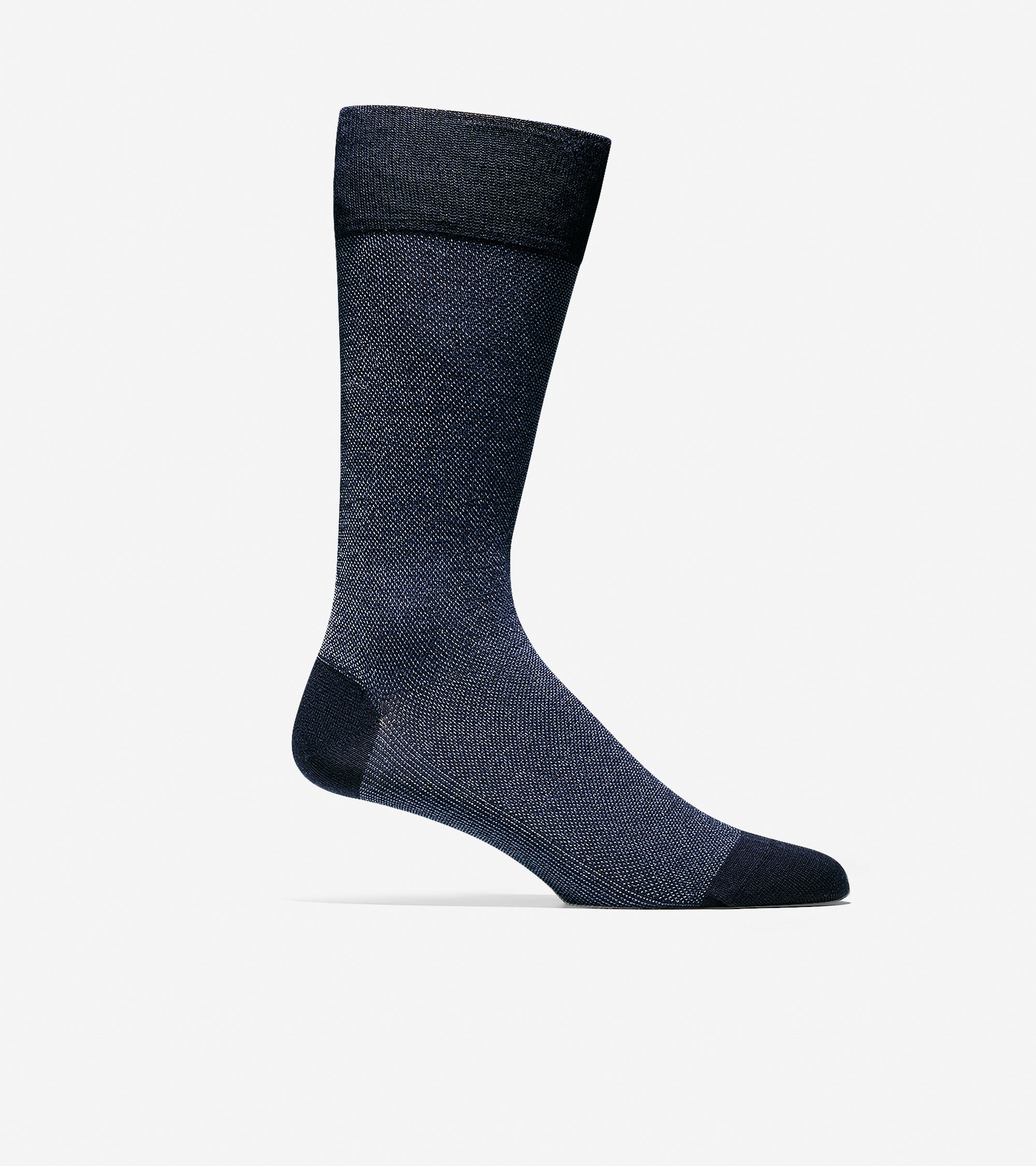 Men's Pique Textured Crew Socks
