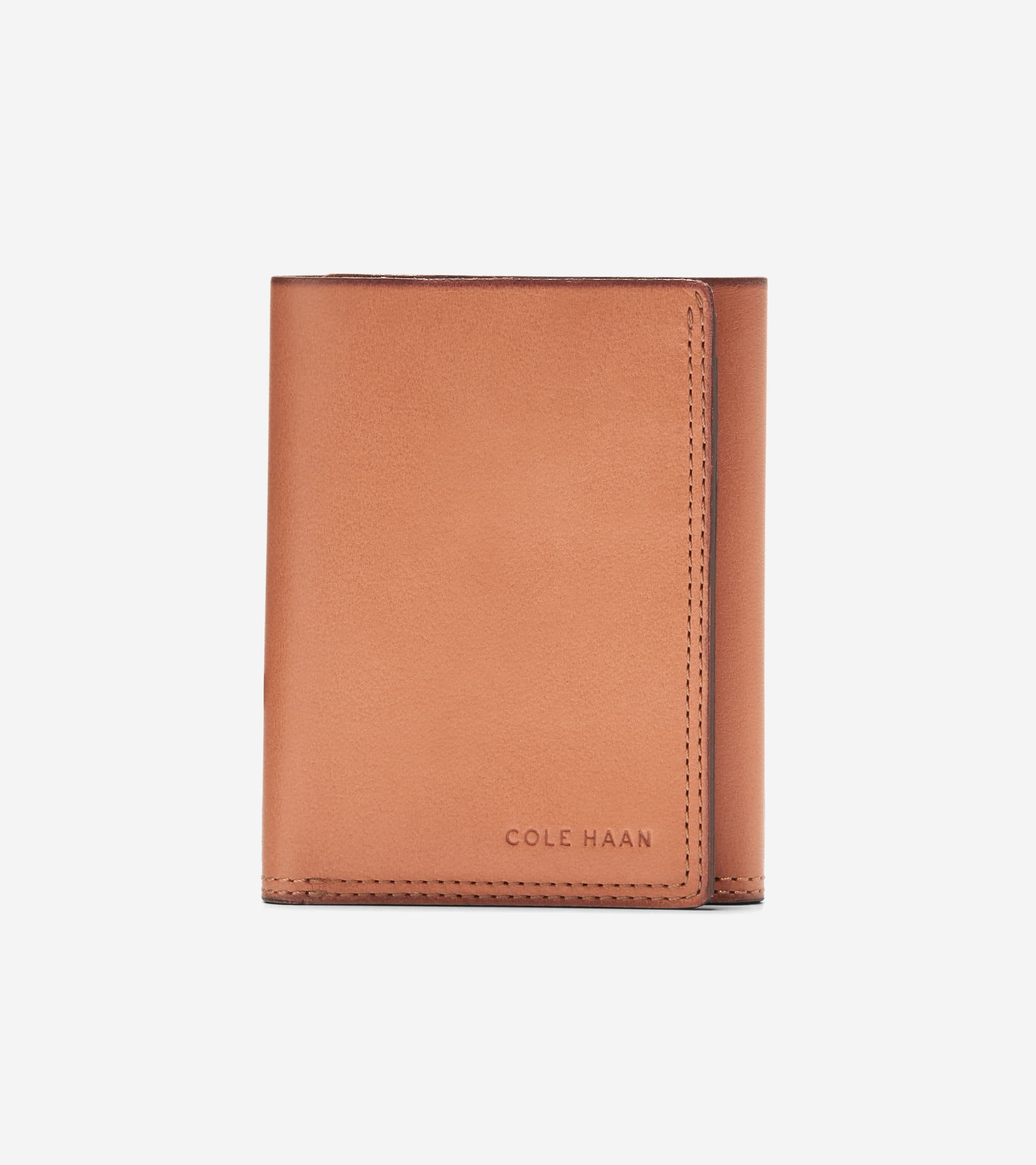 Men's Raw Cut Vachetta Trifold Wallet
