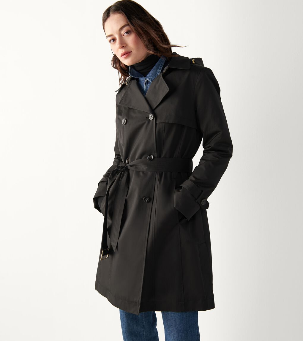 Women's Cotton Rain Trench Coat