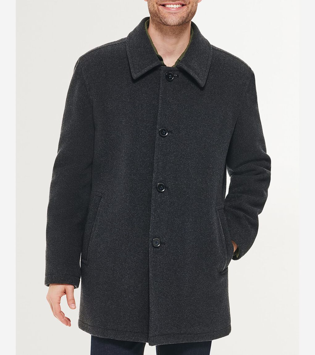 Men's Wool Car Coat